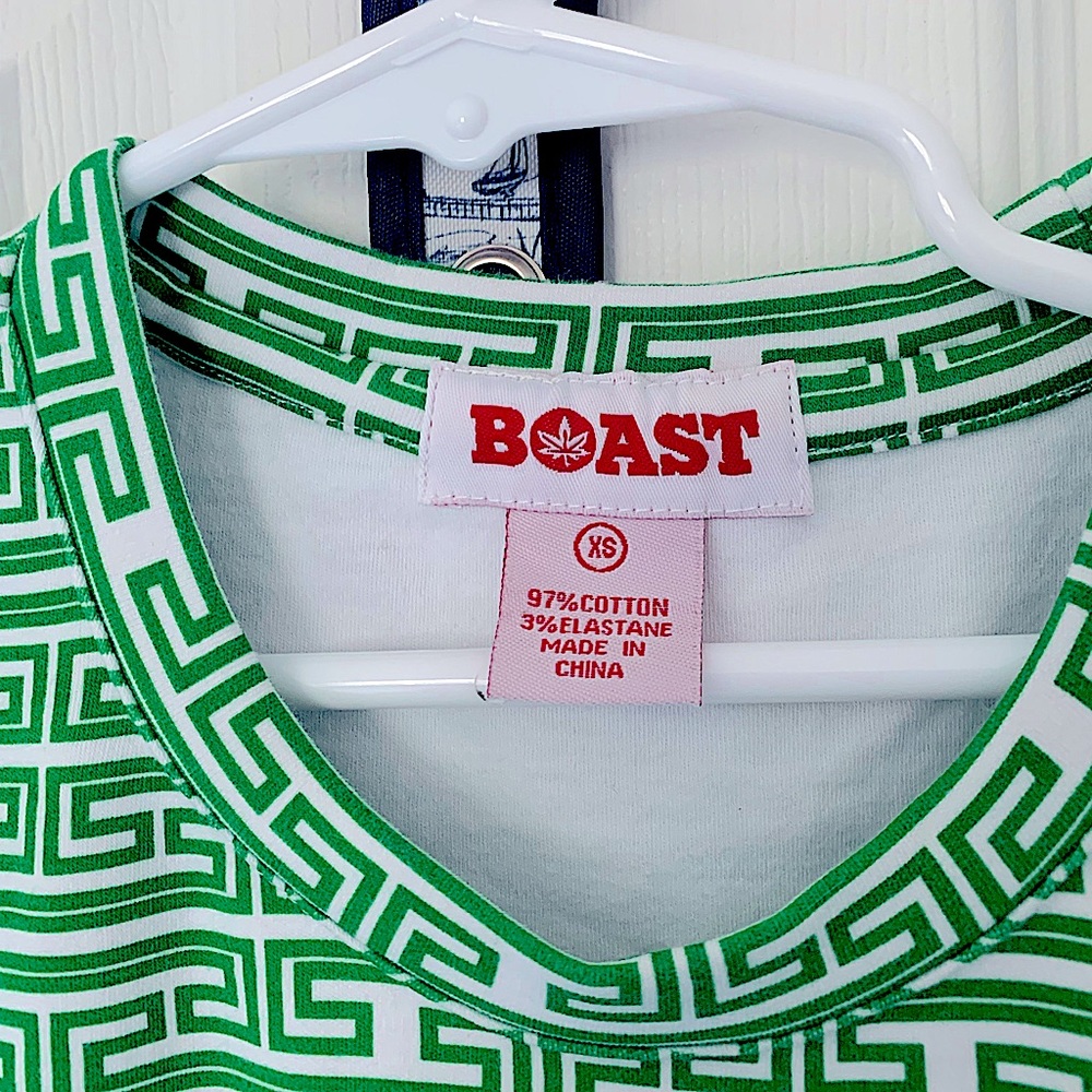 Boast Green Tennis Dress Woman's Size XS
